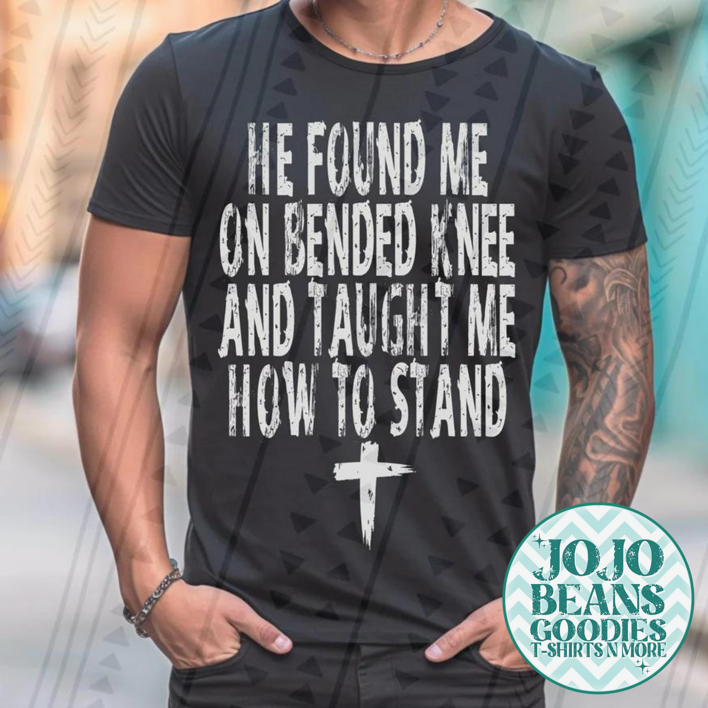 He Found Me On Bended Knee and Taught Me How To Stand