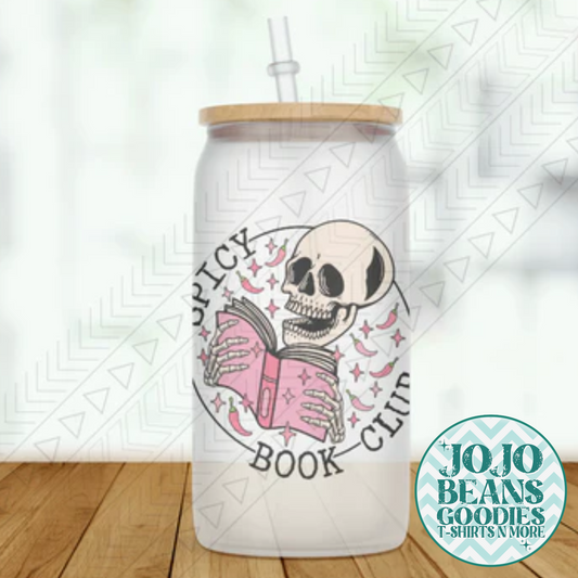 Spicy Book Club - Glass Can