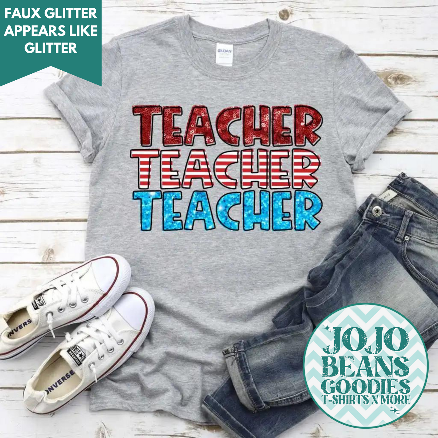 Teacher - Stacked Multiple
