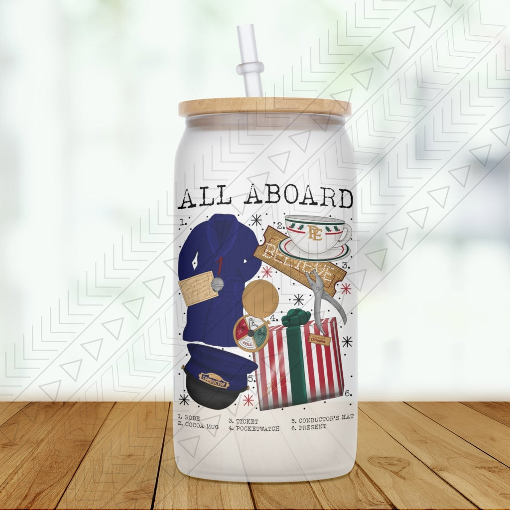 All Aboard Glass Can