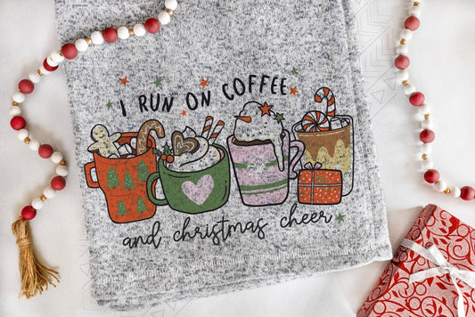 Coffee & Christmas Cheer Blanket Blanket