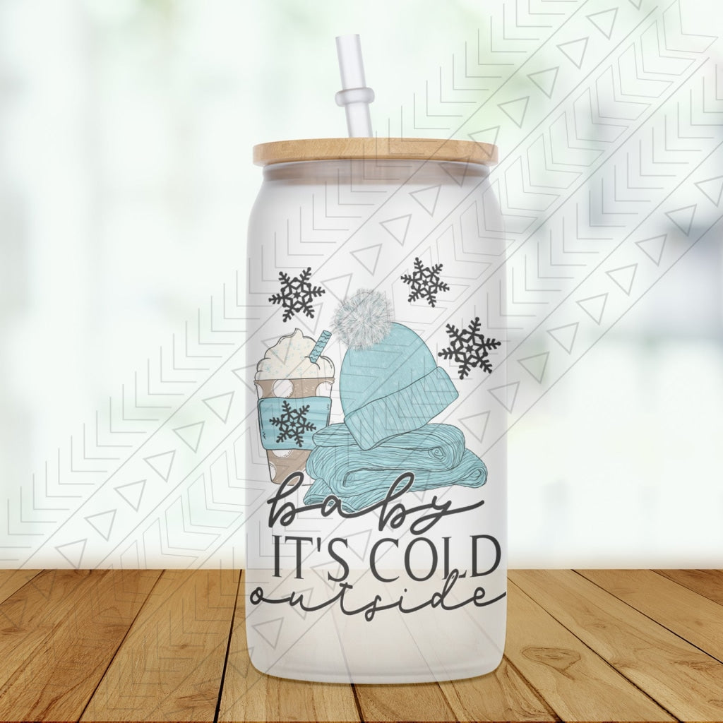 Cold Outside Glass Can