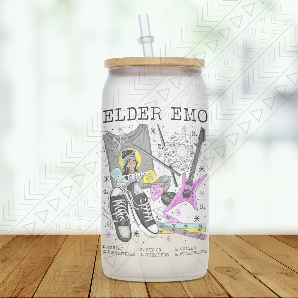 Elder Emo Converse Glass Can