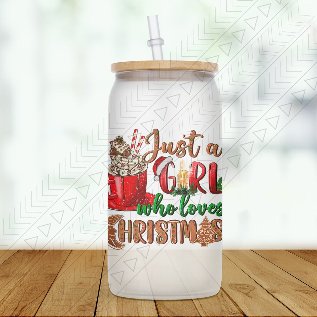 Loves Christmas Cocoa Glass Can