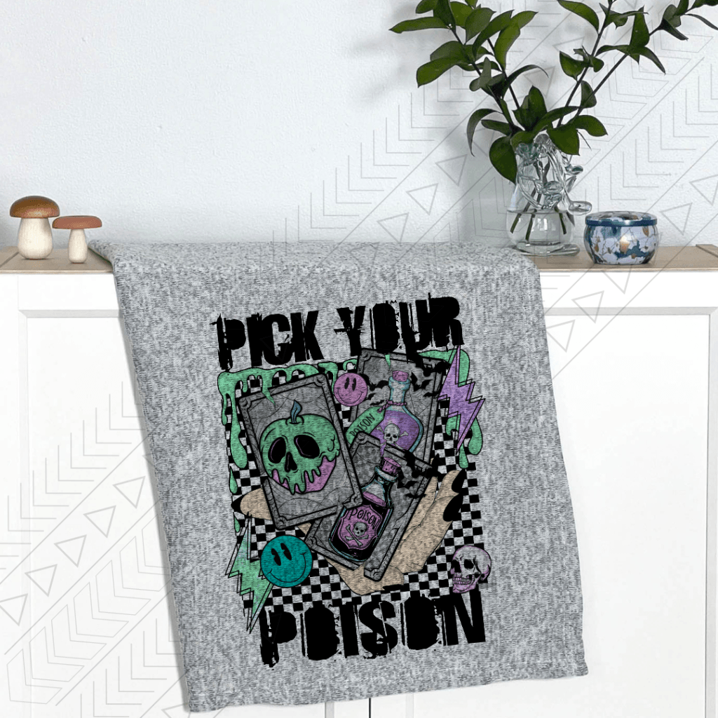 Pick Your Poison Blanket Blanket